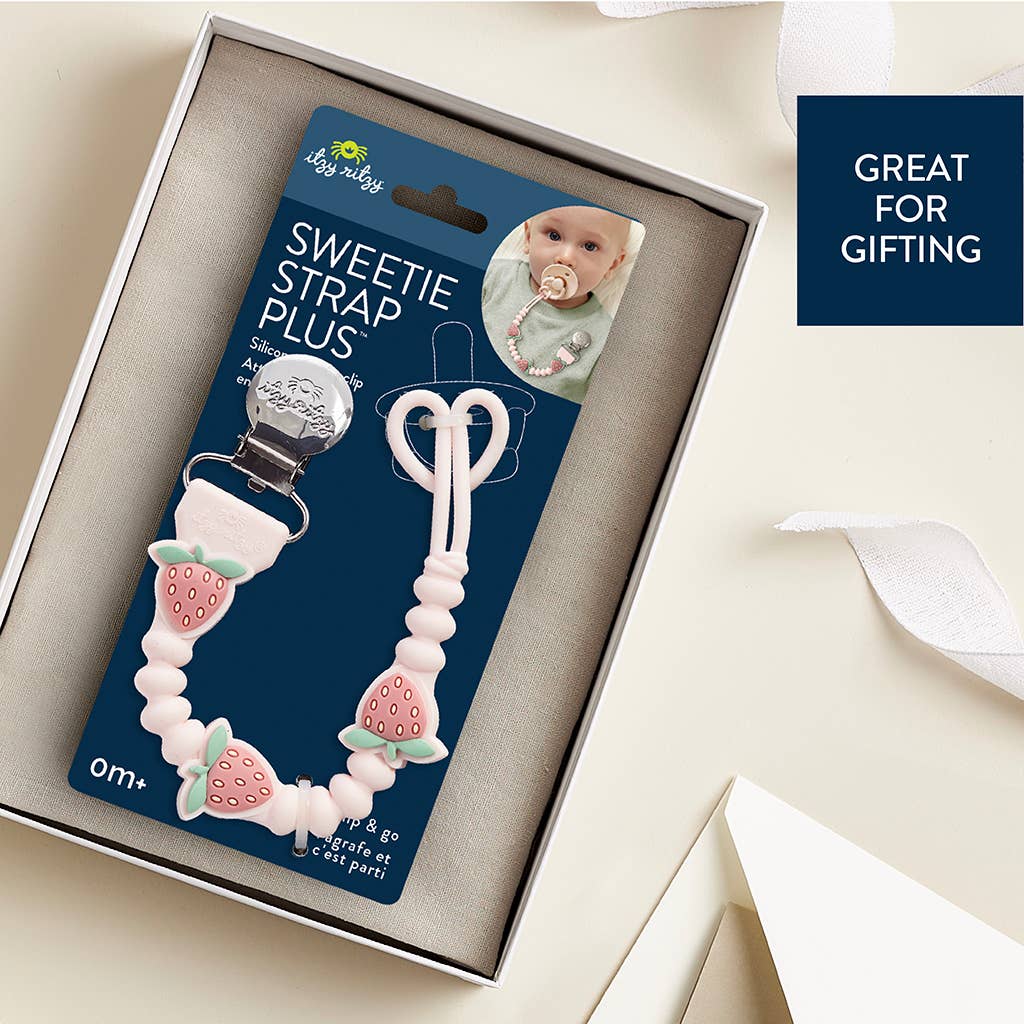 Itzy Ritzy -Sweetie Strap Plus™: Strawberry
