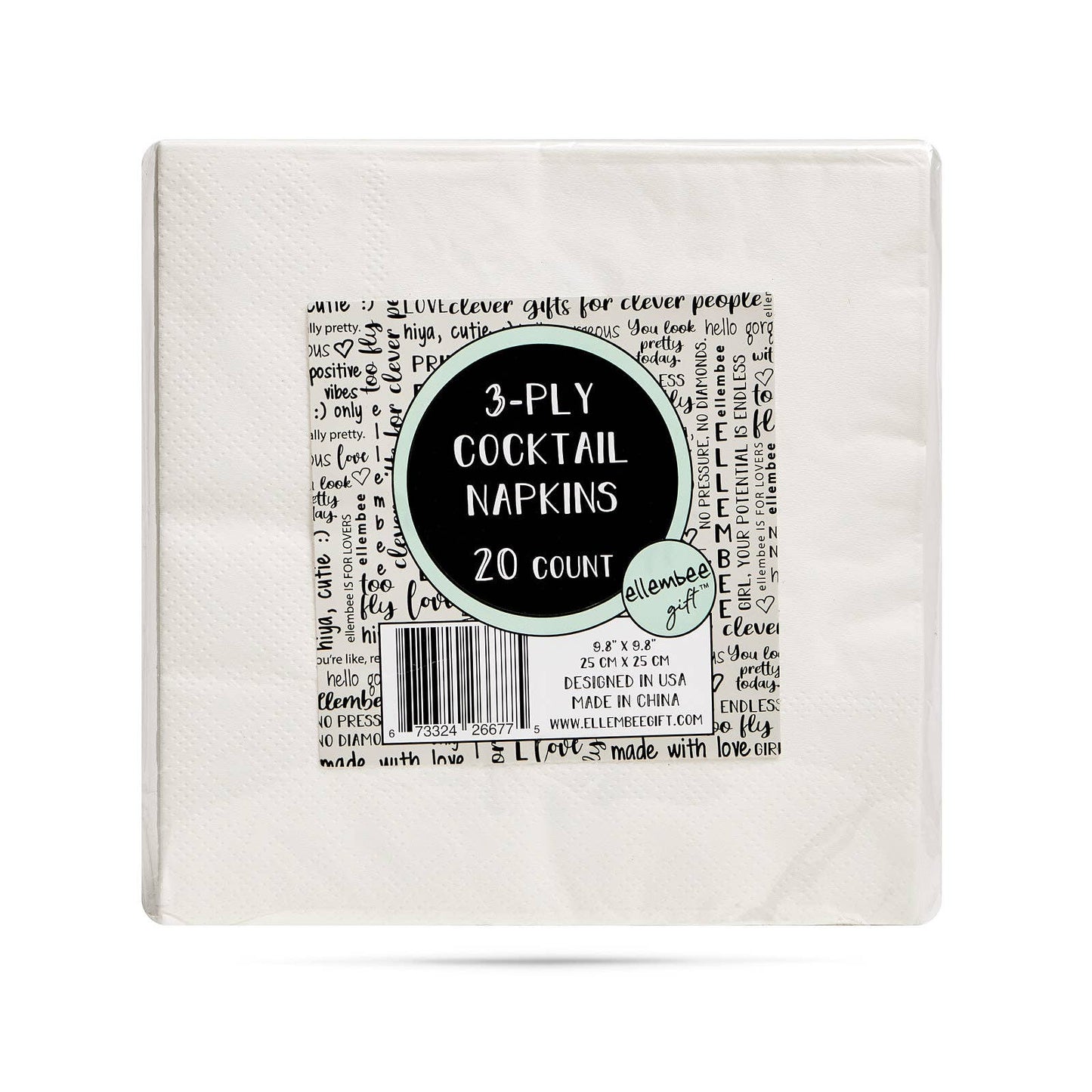 ellembee gift - Part of me says, I should stop drinking Cocktail Napkins