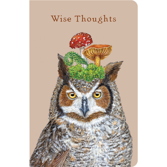 Hester & Cook - Stationery - Wise Thoughts Owl Notebook