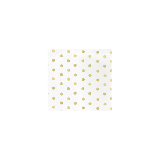 VIETRI Inc. - Papersoft Napkins Dot Linen Cocktail Napkins (Pack of 20)