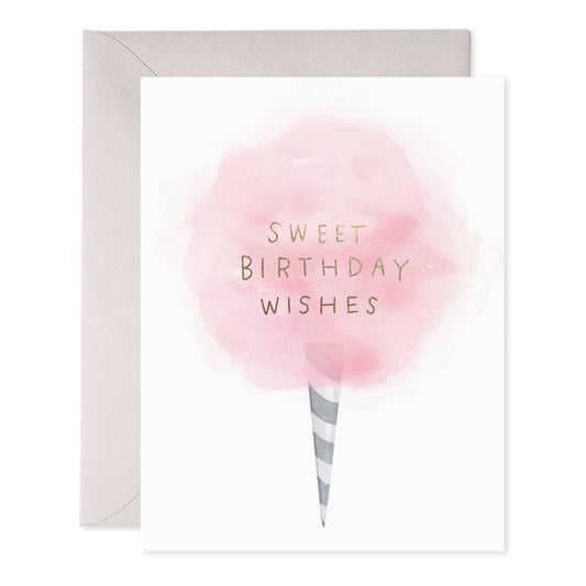 E. Frances Paper - Cotton Candy Birthday Greeting Card
