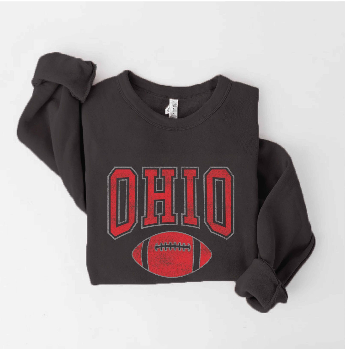 OAT COLLECTIVE - OHIO Sweatshirt: WHITE HEATHER / L